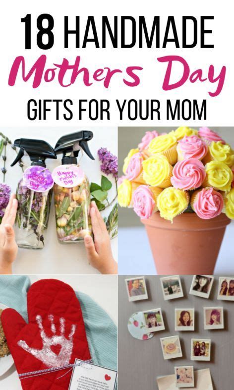 I'm going to show you how to make a last minute mother's day gift for your mom or grandma that she is guaranteed to love. 17 DIY Mother's Day Crafts - Easy Handmade Mother's Day ...