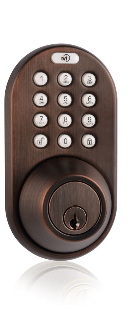 Milocks Xf 02 Keyless Entry Deadbolt Door Lock With Rf