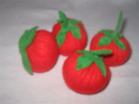Tomatoes Felt Toys Tomatoes Novelty Christmas Christmas Ornaments