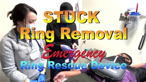 Stuck Ring Removal Emergency Youtube