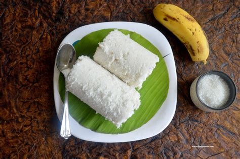 Kerala Puttu Steamed Rice Flour Cake Kuzha Puttu Cook With Sharmila