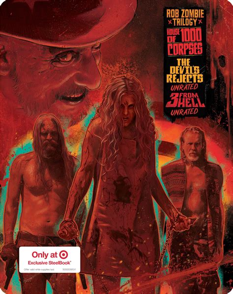 Rob Zombie Trilogy Steelbook Blu Ray Box Art And Details Revealed