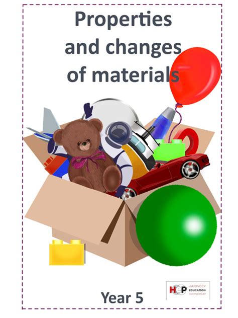 Science Properties And Changes Of Materials Hep Booking Hub