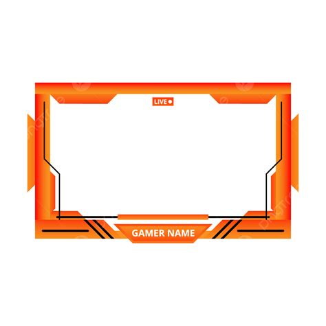 Orange Overlay Clipart Transparent Png Hd Orange Twitch Overlay Witch