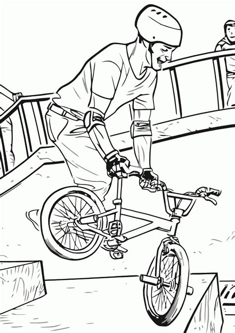 I still think you will find the colors that you are looking for. Bmx Pages Coloring Pages