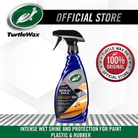Turtle Wax Ice Premium Car Care Spray Wax New And Improved Formula