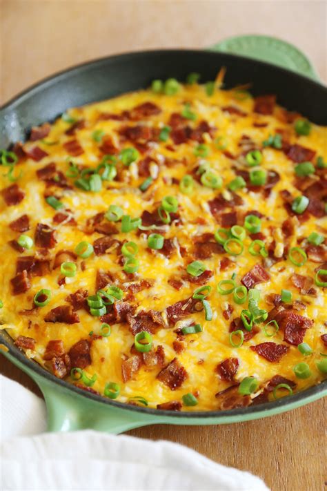 Cheesy Bacon Potato Frittata The Comfort Of Cooking