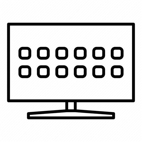 Computer Smart Television Smart Tv Technology Tv Icon Download On