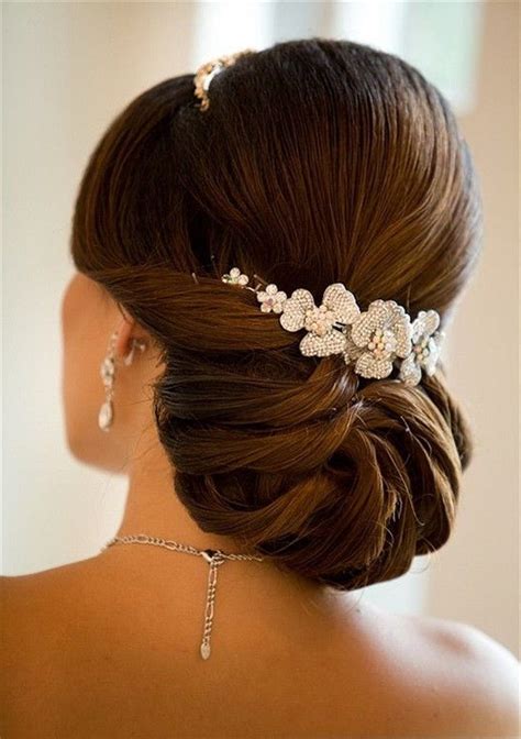 40 Chic Wedding Hair Updos For Elegant Brides Elegant Bun