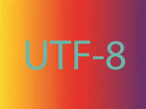 Whats The Use Of Utf 8 In Html Css
