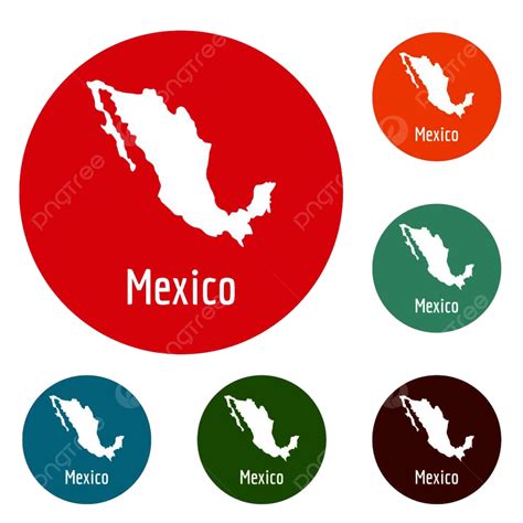 Mexico Map Clipart Vector Mexico Map In Black Detailed Territory