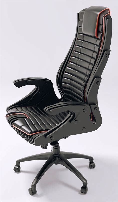Do you suppose wood office chair seems great? the concept of an office chair in the style of parametric ...