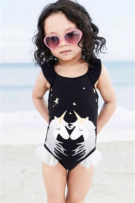 Adorable Kids Baby Girls Unicorn Bikini Swimwear Swimsuit Bathing Suit