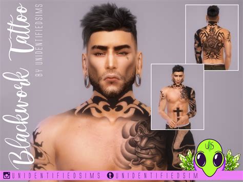 Sims 4 Male Tattoo Explore Tumblr Posts And Blogs Tumgir