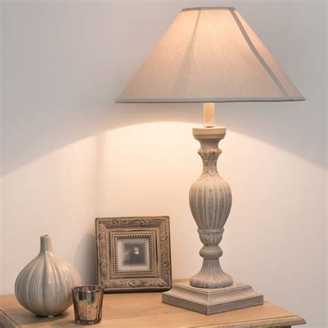 Maybe you would like to learn more about one of these? Lampe de chevet grise et abat-jour en tissu H 44 cm ...