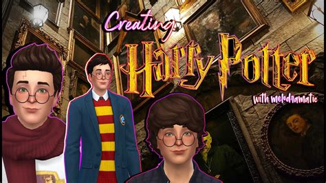 Harry Potter Cas ⚡️ Sims 4 Cc Links 🦁🧙🏼‍♂️ Youtube