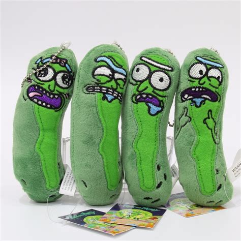 Dhl Pcs Cm Rick And Morty Pickle Cucumber Rick Plush Doll Toys Soft