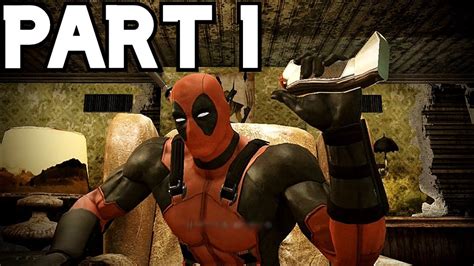 Deadpool Gameplay Walkthrough Part 1 No Commentary Youtube