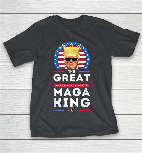 The Great Maga King Funny Trump Ultra Maga King Shirts Woopytee