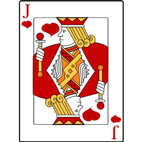 Free To Use Public Domain Playing Cards Clip Art Jack Of Hearts Jack Of Spades Cards