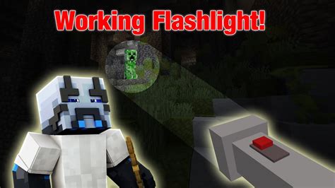 How To Make A Flashlight In Minecraft With Datapacks Youtube