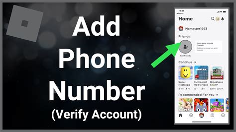 How To Add A Phone Number To Roblox Verify Account Youtube