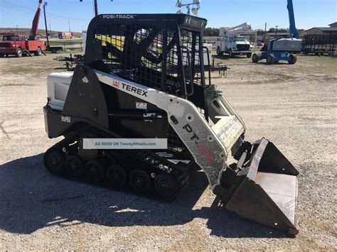 Terex Pt30 Track Loader Skid Steer Rubber Tracks Auxiliary Hydraulics