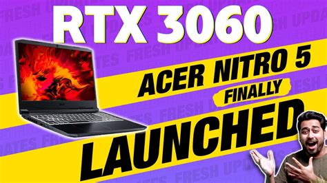 Acer Nitro 5 Ryzen 5 5600h Rtx 3060 Launched 😍 Acer Nitro 5 Rtx