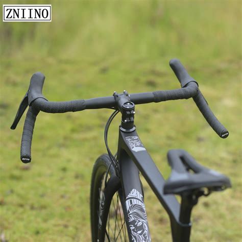 2022 No Logo New Carbon Gravel Handlebar Big Flare Bar Cycle Cross Road