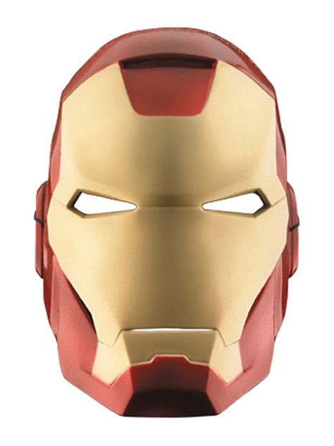 Disguise Costumes The Avengers Iron Man Adult Vacuform Mask