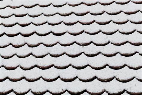Snow Cover On Roof Stock Image Image Of Home Snow Fabric 1330529