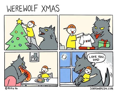 Werewolf Xmas Sorrowbacon