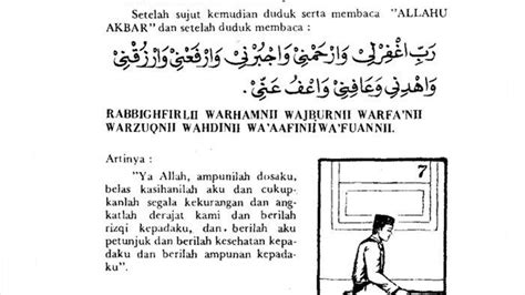Robbighfirlii warahmnii, wajburnii, warzuqnii, warfa'nii (artinya: Bacaan Duduk di Antara Dua Sujud Saat Sholat Lengkap ...