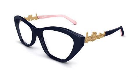 Love Moschino Women S Glasses Lm 18 Blue Frame 89 Specsavers Australia