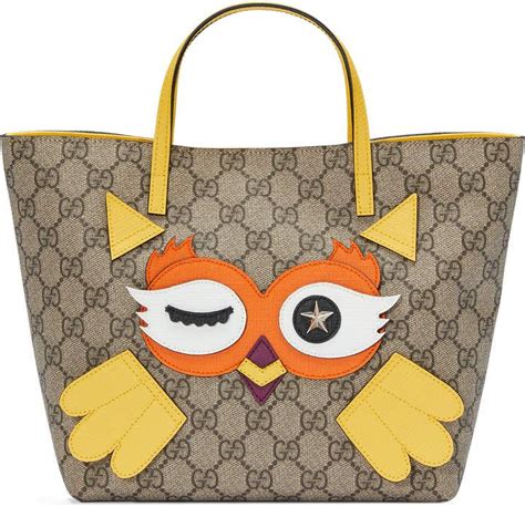 Gucci Childrens Owl Tote Owl Tote Girls Bags Tote