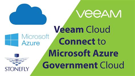 Veeam Cloud Connect To Microsoft Azure Government Cloud Youtube