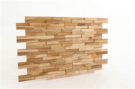 Nordic Style Teak Wall Panels Recycled Wood Decor Planks