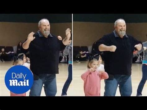 Grandpa Dances With Granddaughter After She Was Too Nervous To Perform