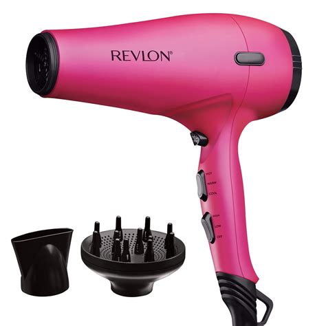 Revlon Pro Collection Tourmaline Ceramic Ac Motor Hair Dryer Pink With