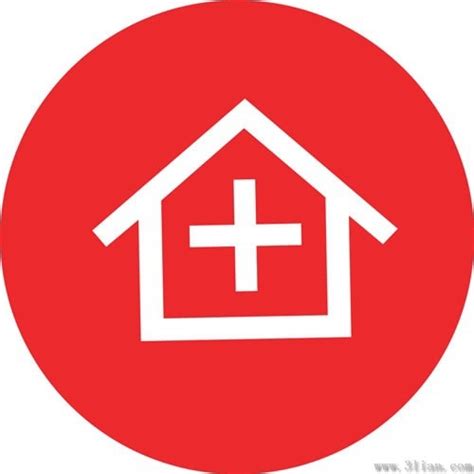 Red House Icon Vector Vectors Graphic Art Designs In Editable Ai Eps