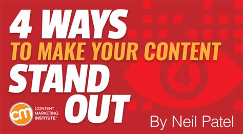 4 Ways To Make Your Content Stand Out
