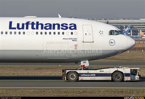 D Aihk Lufthansa Airbus A340 600 At Frankfurt Photo Id 1172273
