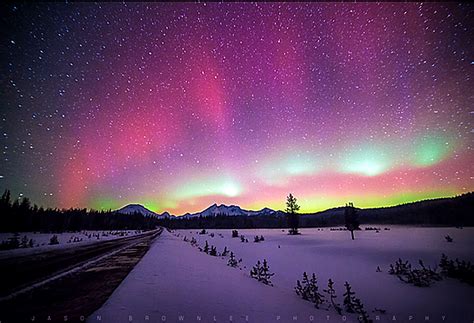 Aurora Over Oregons Three Sisters Last Year Northern Lights Viewing