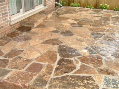 Natural Flagstone Used To Create Great Landscape Designs
