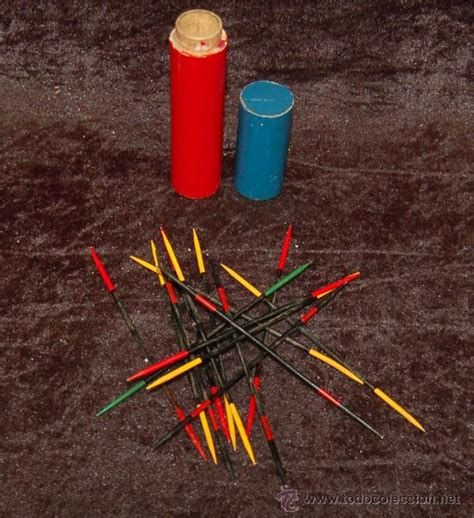Los palillos chinos es un juego bastante popular y como el de los dardos, uno de los más divertidos. antiguo juego de palillos chinos. años 50s. con - Comprar ...