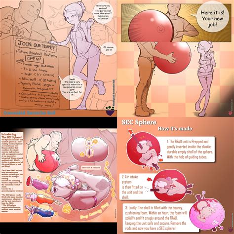 Concealed Fitness Ball By Nimbletail Hentai Foundry