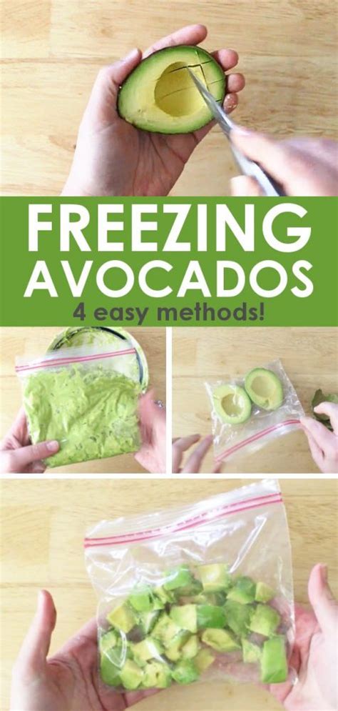The 4 Easiest Ways To Freeze Avocados With Step By Step Video