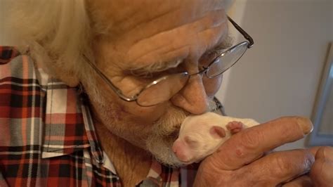 Grandpa Gets A Puppy Youtube