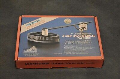 Logan Model 201 3 Step Oval Circle Mat Cutter 8957020102 EBay