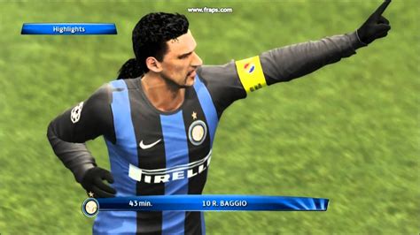 Roberto Baggio 2 Stunning Magical Goals Inter Milan Free Kick Pes 2013